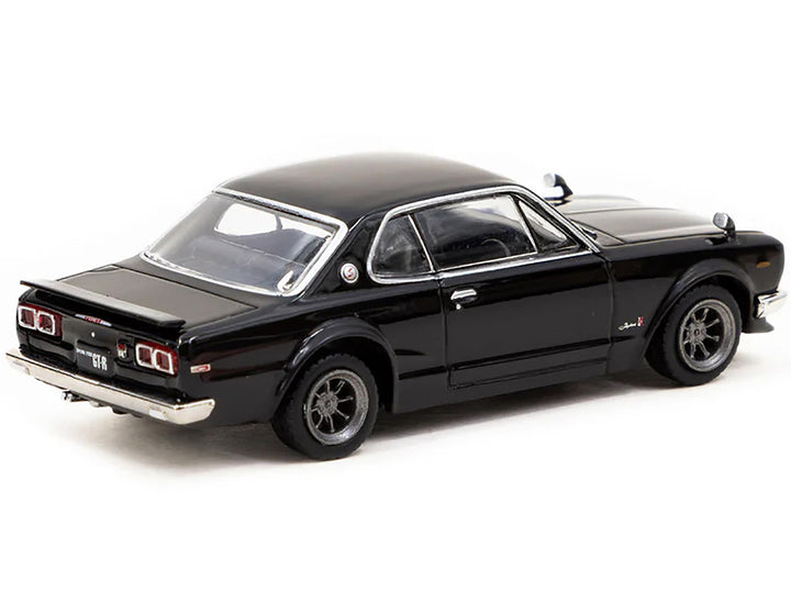 Nissan Skyline 2000GT-R (KPGC10) RHD (Right Hand Drive) Black "Global64" Series 1/64 Diecast Model by Tarmac Works-1