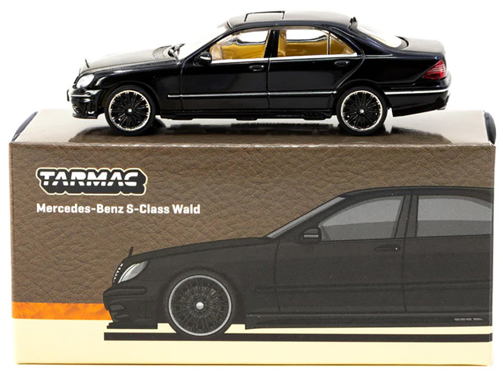 Mercedes-Benz S-Class Wald Black "Global64" Series 1/64 Diecast Model by Tarmac Works-1