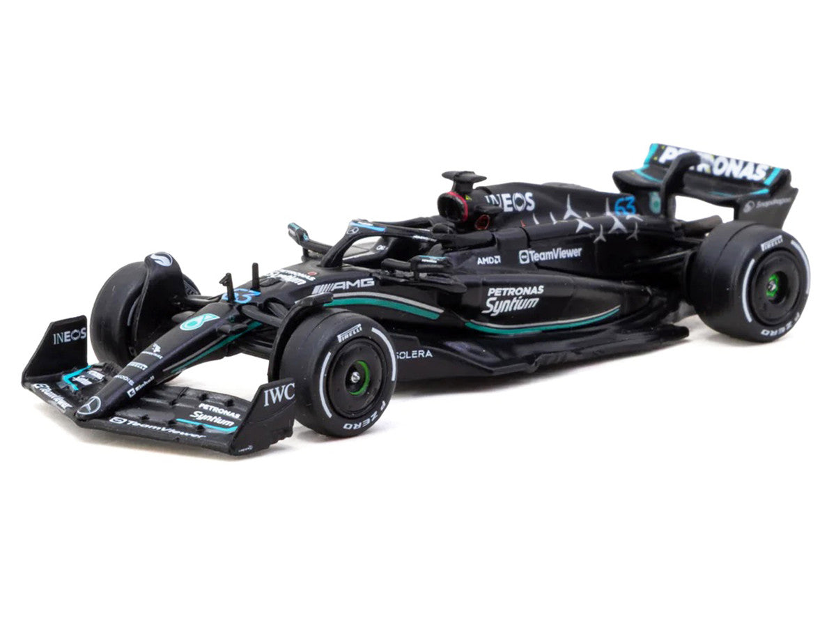 Mercedes-AMG F1 W14 E Performance #63 George Russell Formula One F1 "Italian GP" (2023) "Global64" Series 1/64 Diecast Model Car by Tarmac Works