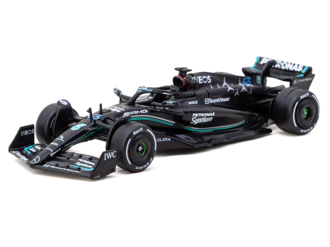 Mercedes-AMG F1 W14 E Performance #63 George Russell Formula One F1 "Italian GP" (2023) "Global64" Series 1/64 Diecast Model Car by Tarmac Works