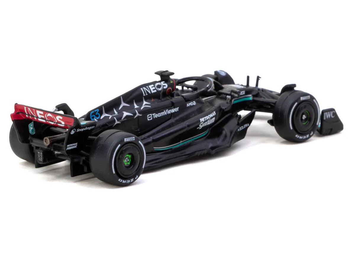 Mercedes-AMG F1 W14 E Performance #63 George Russell Formula One F1 "Italian GP" (2023) "Global64" Series 1/64 Diecast Model Car by Tarmac Works