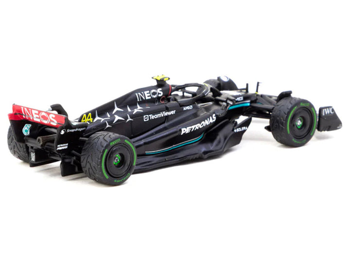 Mercedes-AMG F1 W14 E Performance #44 Lewis Hamilton Formula One F1 "Monaco GP" (2023) "Global64" Series 1/64 Diecast Model by Tarmac Works-1