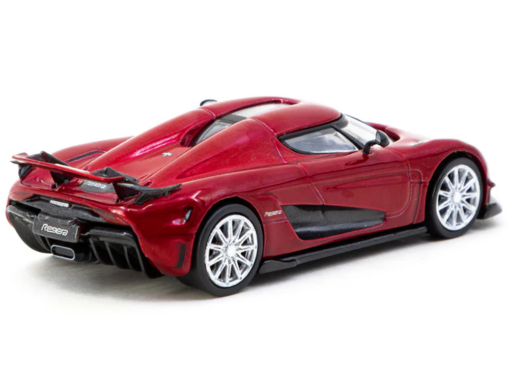 Koenigsegg Regera Red Metallic "Global64" Series 1/64 Diecast Model by Tarmac Works 3