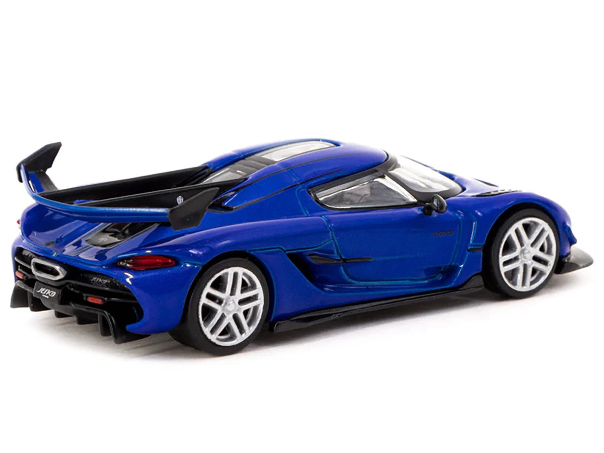 Koenigsegg Jesko Attack Blue Metallic "Global64" Series 1/64 Diecast Model by Tarmac Works-2