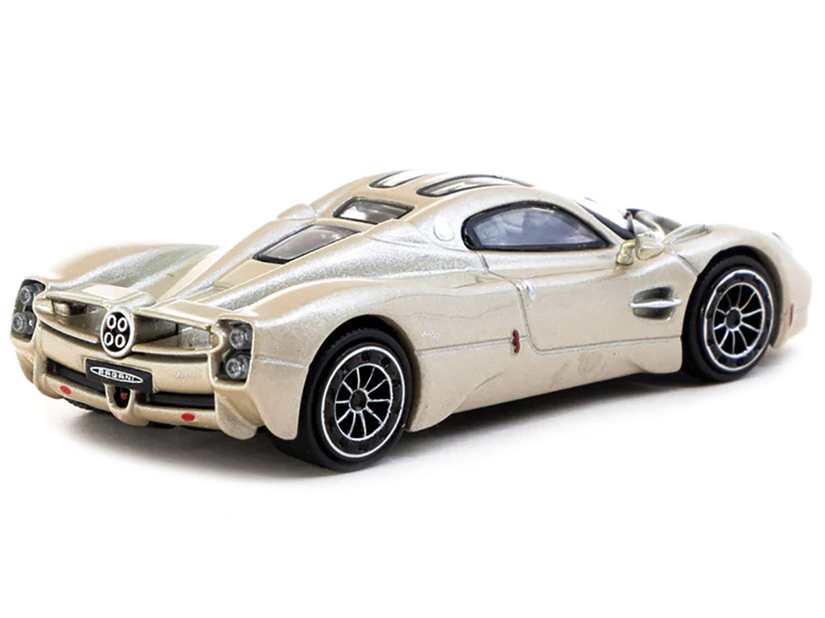 Pagani Utopia Rinascimento Silver Metallic "Global64" Series 1/64 Diecast Model by Tarmac Works-0