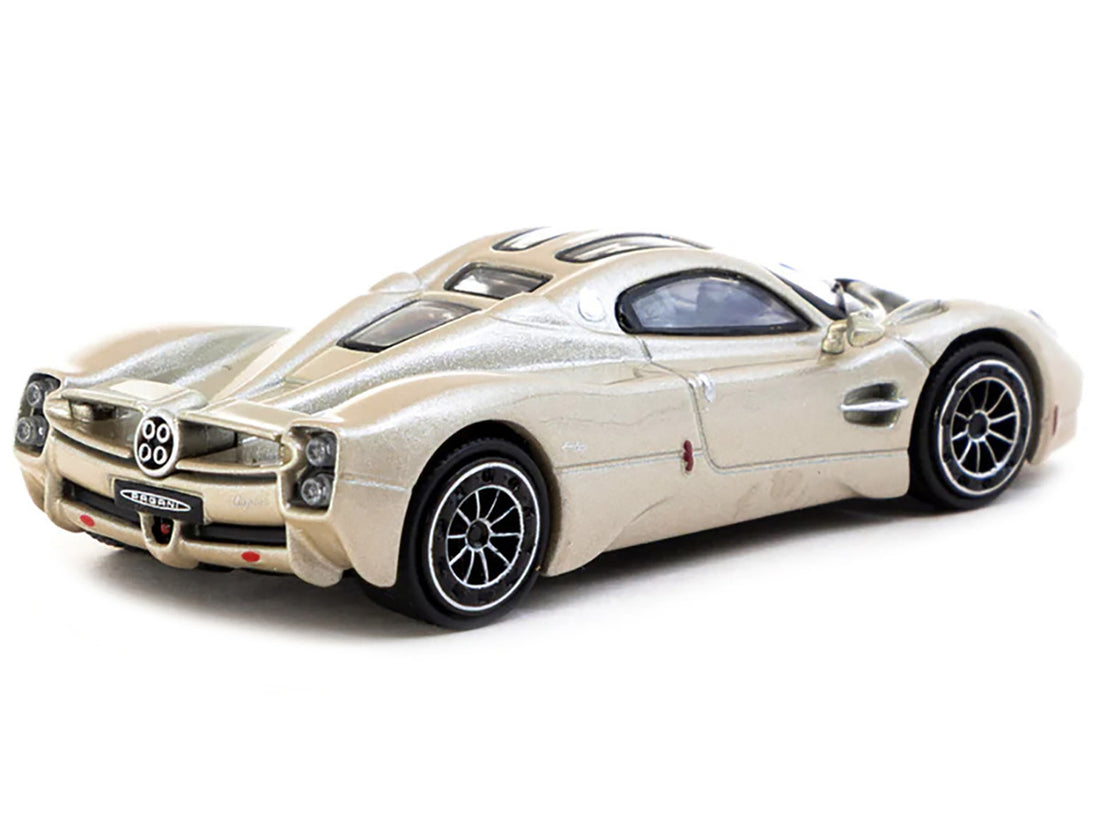 Pagani Utopia Rinascimento Silver Metallic "Global64" Series 1/64 Diecast Model by Tarmac Works-0