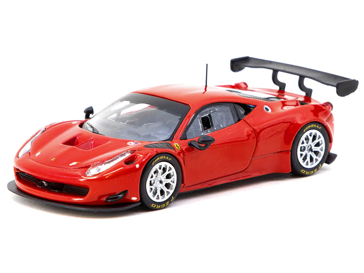 Ferrari 458 Italia GT3 Red "Road64" Series 1/64 Diecast Model Car by Tarmac Works 2