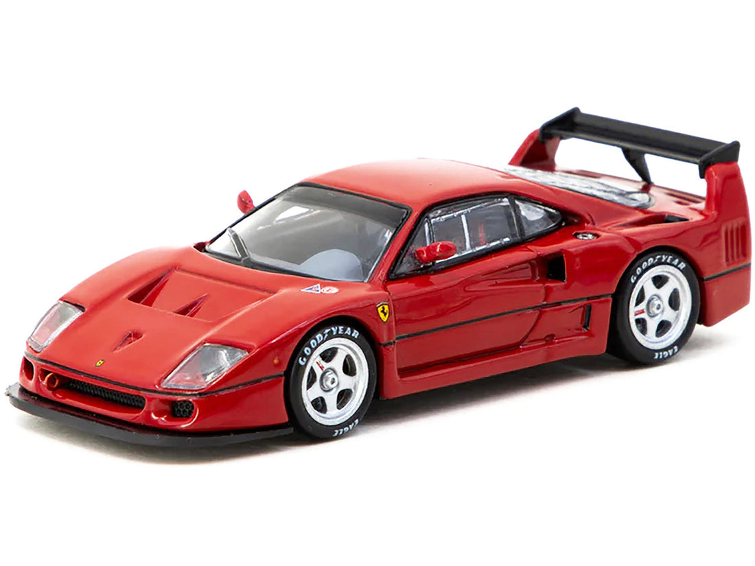 Ferrari F40 LM Red "Road64" Series 1/64 Diecast Model Car by Tarmac Works-1