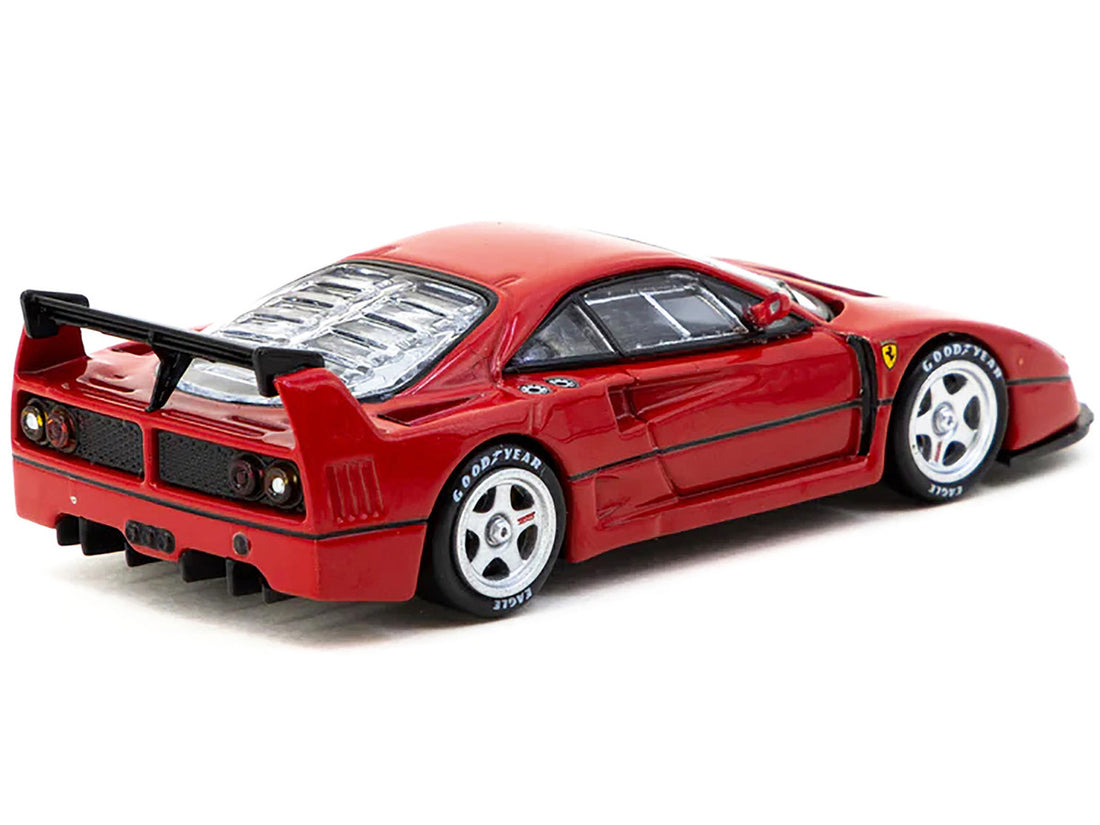 Ferrari F40 LM Red "Road64" Series 1/64 Diecast Model Car by Tarmac Works-2