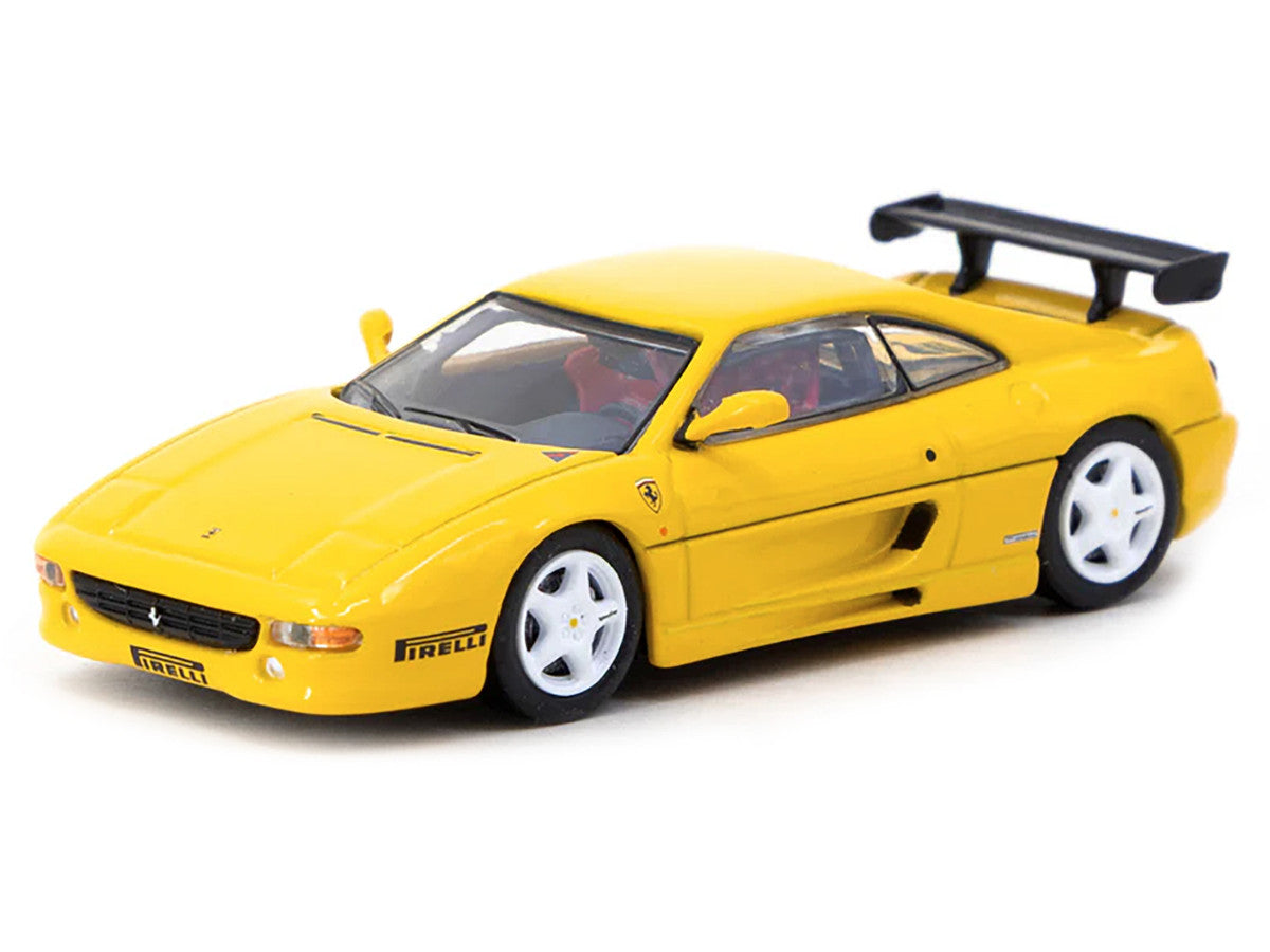 Ferrari F355 Challenge Yellow "Road64" Series 1/64 Diecast Model Car by Tarmac Works 2