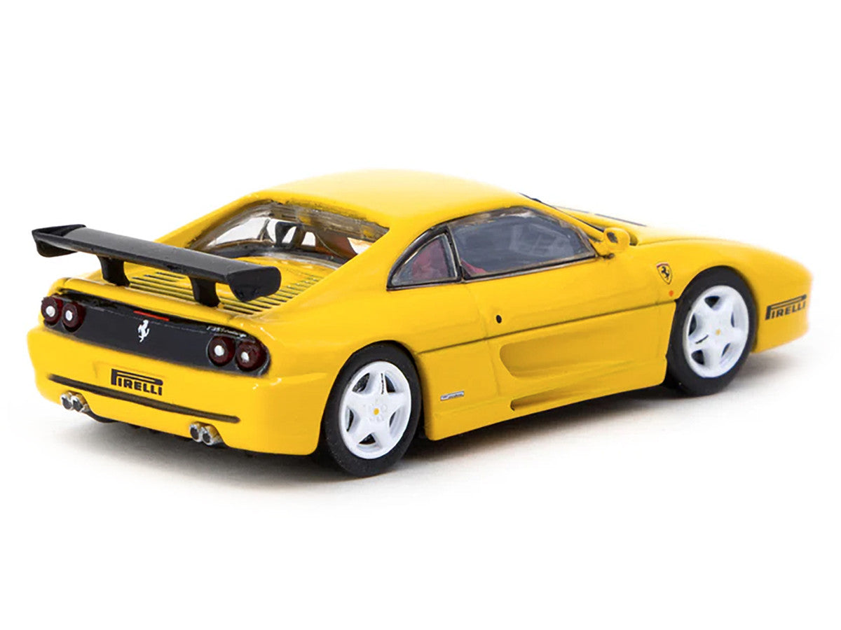 Ferrari F355 Challenge Yellow "Road64" Series 1/64 Diecast Model Car by Tarmac Works 3