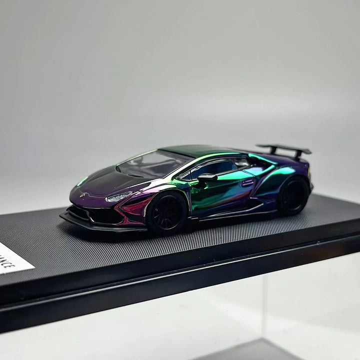 Lamborghini Huracan LB610 Discolored Purple 1:64 Scale Diecast Model by TPC