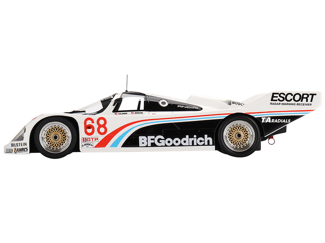 Porsche 962 #68 Darin Brassfield - John Morton "BFGoodrich" IMSA Road America 500 Miles (1986) 1/18 Model Car by Top Speed-2