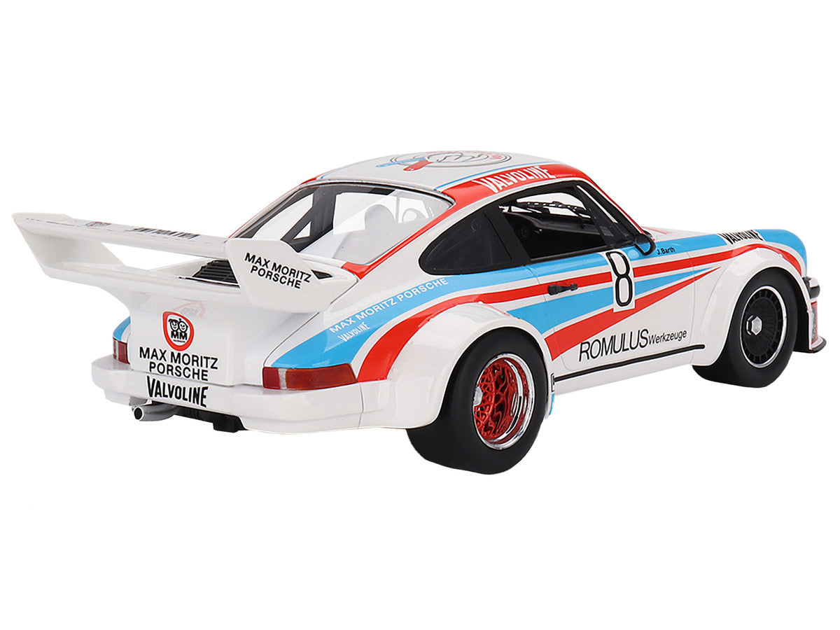Porsche 934/5 #8 Jurgen Barth - Edgar Doren "Max Moritz Team - Nurburgring 1000 Kilometres" (1977) 1/18 Model Car by Top Speed-3