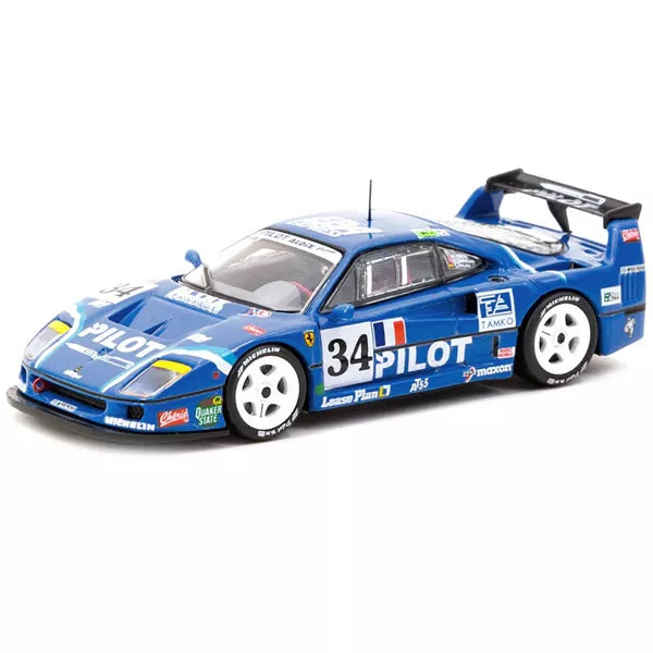 Ferrari F40 LM 24h of Le Mans 1995 M Ferte #34 1:64 Diecast Scale Ferrari F40 LM 24h of Le Mans 1995 M Ferte #34 1:64 Diecast Scale