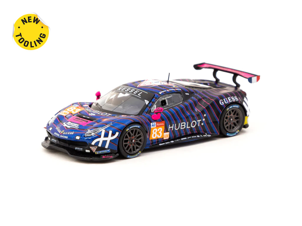 Ferrari 488 GTE 24h of Le Mans 2019 Frey / Gatting / Gostner #83 1:64 Scale Diecast Model by Tarmac Works