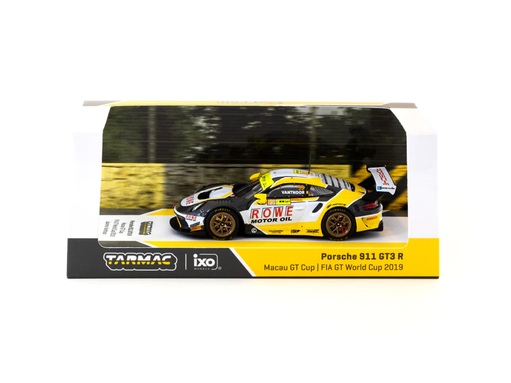 Tarmac Works Porsche 911 GT3 R Macau GT Cup 2019 "Laurens Vanthoor" 1:64