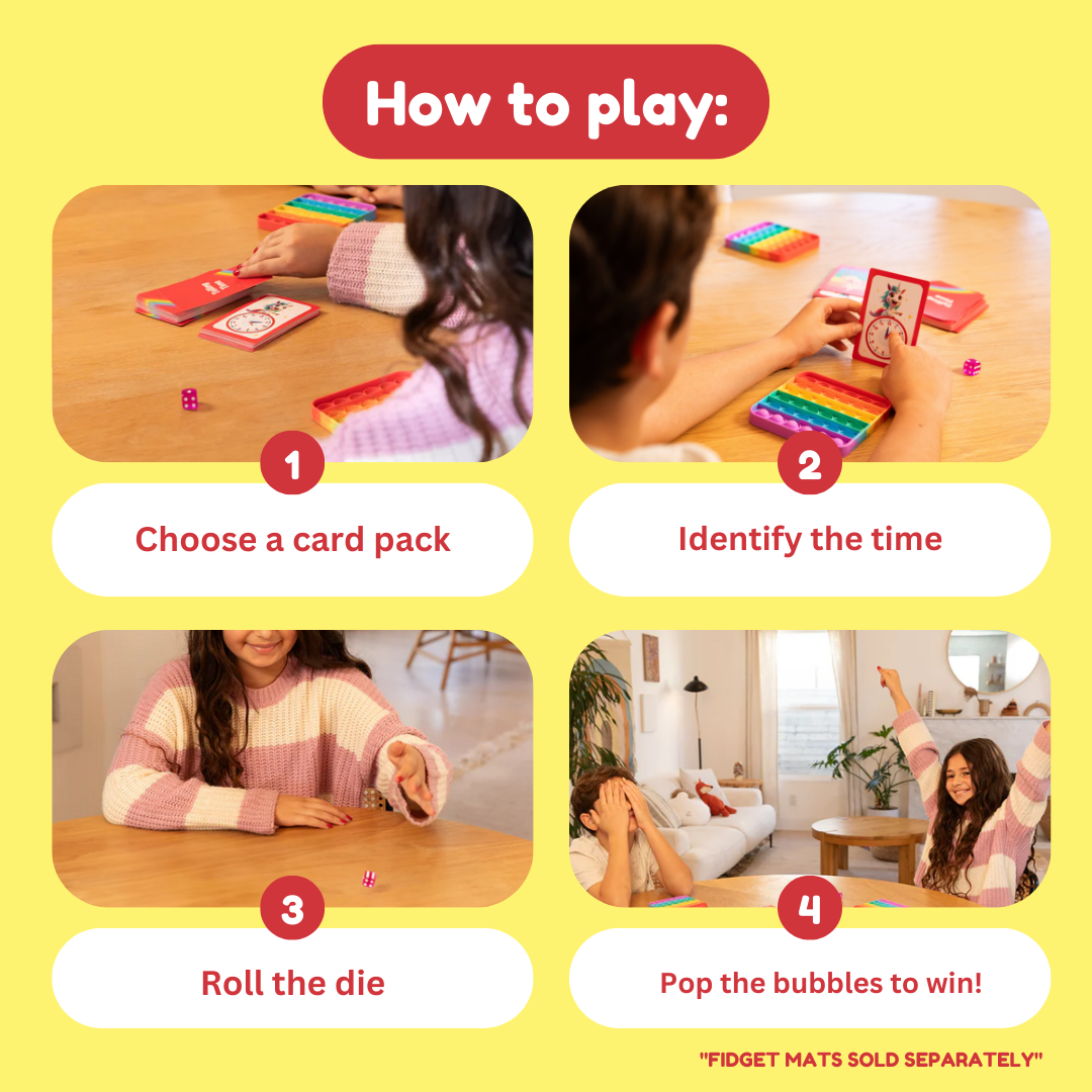 Telling Time Card Pack 3