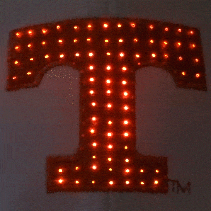 Tennessee Volunteers Flashing White Fiber Optic Cap-1