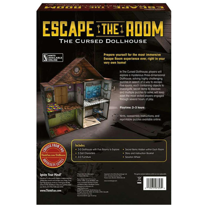 The Cursed Dollhouse - Escape the Room Game - Ravensburger 2