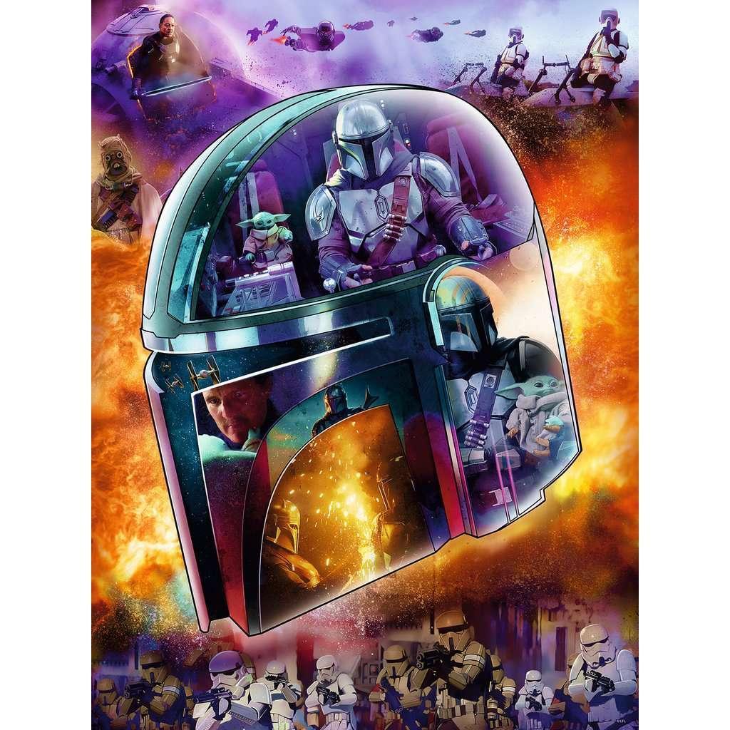 The Mandalorian Helmet 770 Piece Jigsaw Puzzle Ravensburger 2