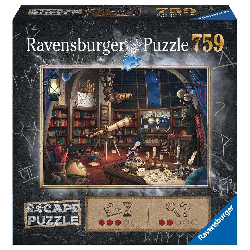 The Observatory 759 Piece Escape Game Jigsaw Puzzle Ravensburger