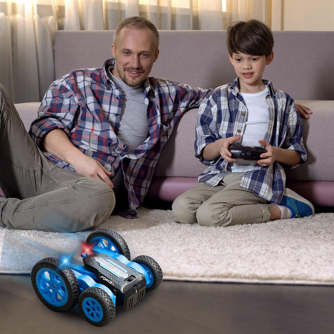 Force1 Tornado LED Remote Control (RC) Stunt Car 4