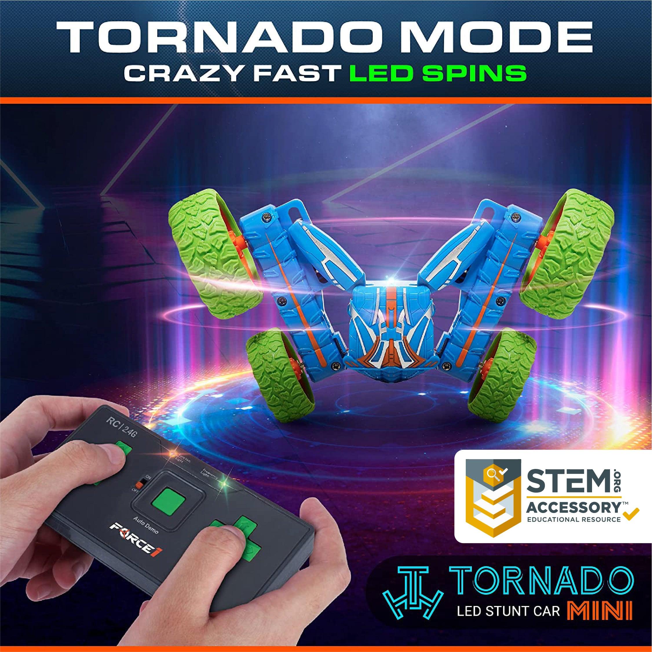 Mini LED Tornado Remote Control (RC) Car 2
