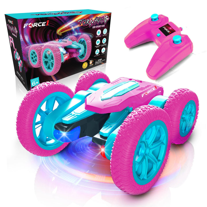 Tornado LED Pink/Blue RC Car