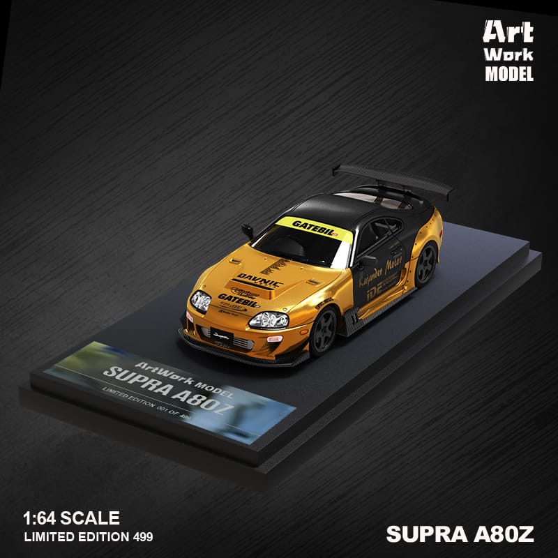 Toyota Supra A80 1:64 Diecast by Time Micro