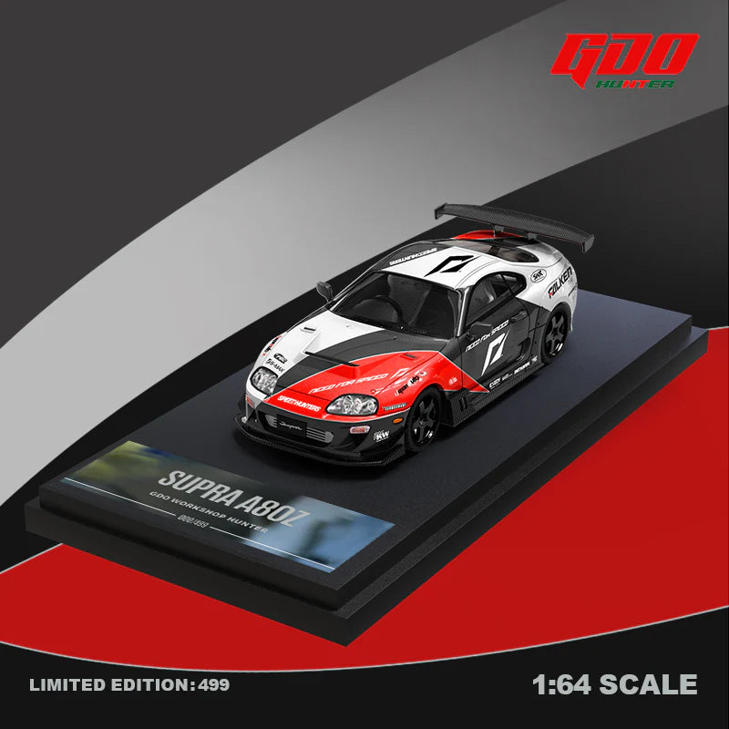 Toyota Supra A80Z A/Need for Speed Drift 1:64 Diecast by GDO Hunter x TimeMicro