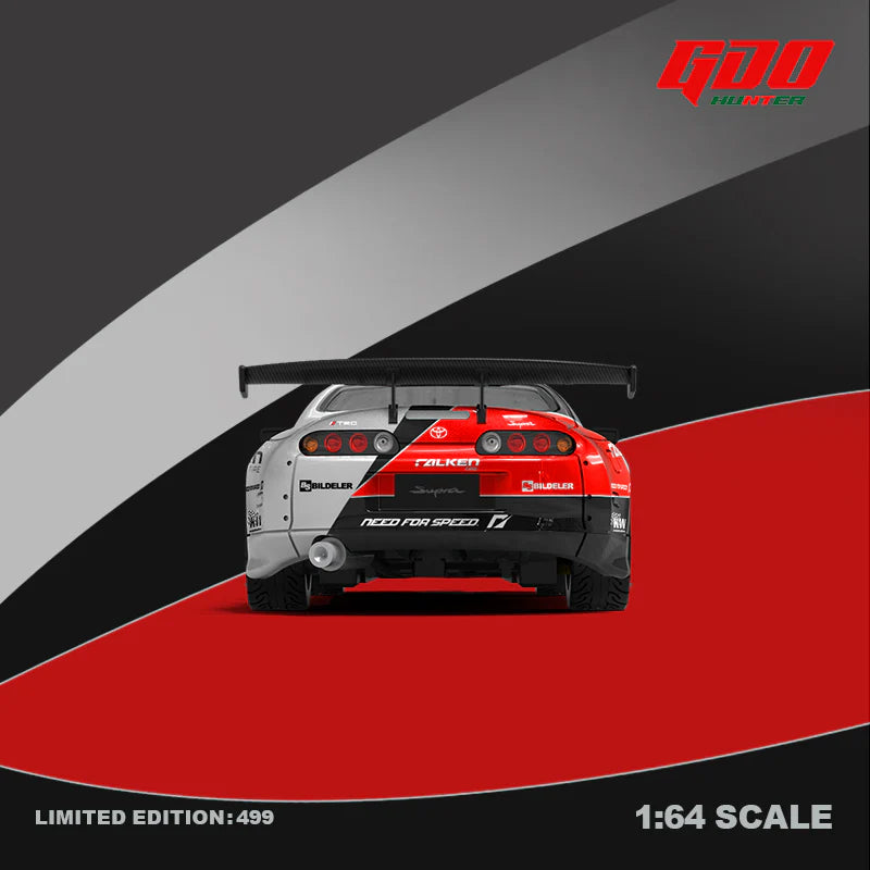 Toyota Supra A80Z A/Need for Speed Drift 1:64 Diecast by GDO Hunter x TimeMicro - 2