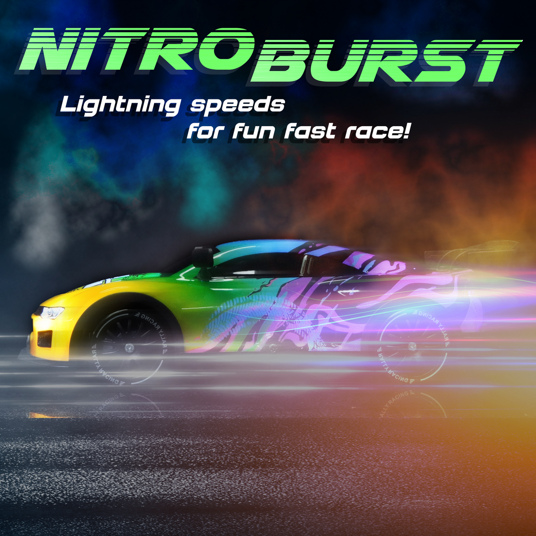 Force1 High-Speed Turbo Drift Racing Remote Control (RC) Car 5