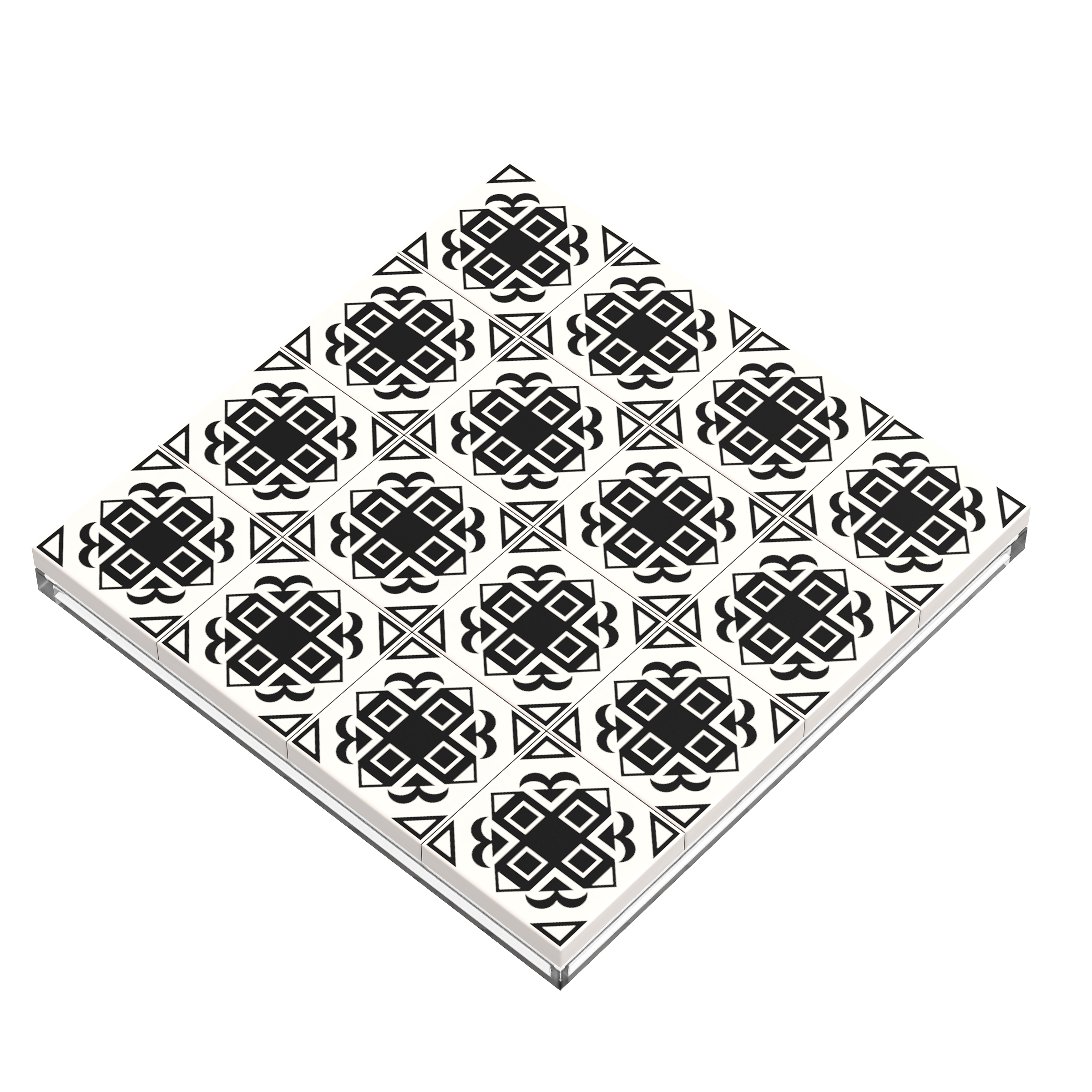 Turkish Kitchen Flooring / Wallpaper #4 - B3 Customs® Printed Lego 2x2 Tile