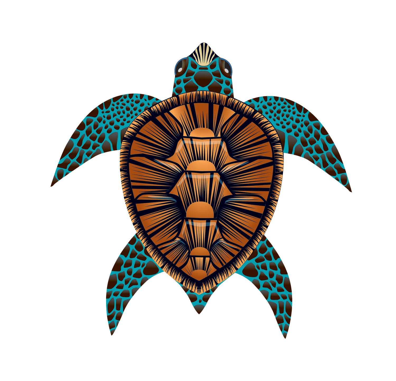 Kites - SeaLife Nylon 40 inch wide Turtle Kite