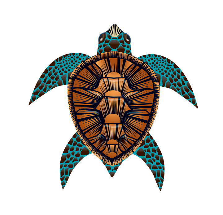 Kites - SeaLife Nylon 40 inch wide Turtle Kite
