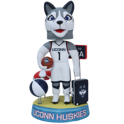 UConn Huskies Jonathan the Husky Welcome to Tampa Bobblehead 2