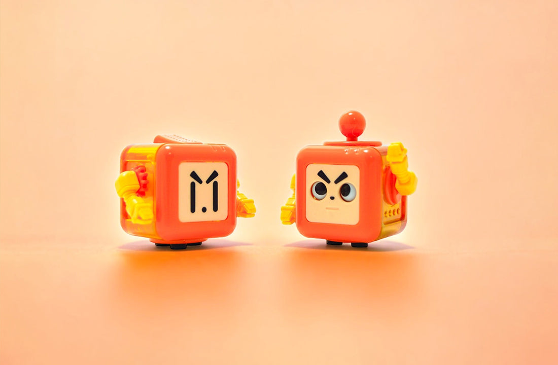Robot Fidget Cube Toy 2