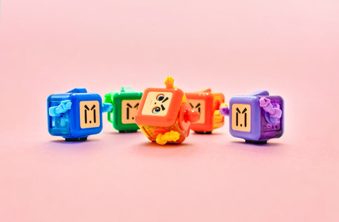 Robot Fidget Cube Toy 6