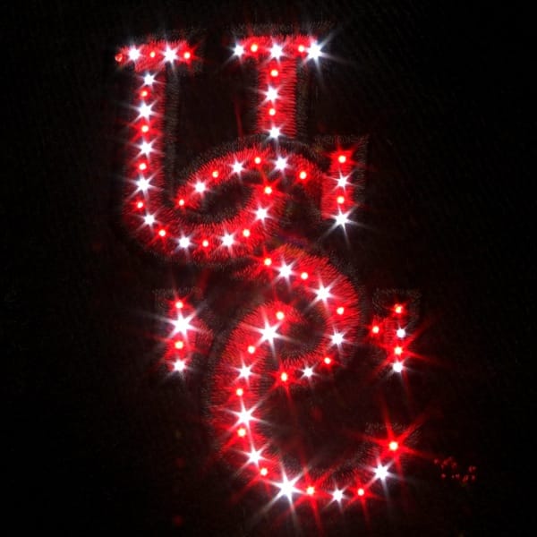 South Carolina Gamecocks Flashing Fiber Optic Cap 3