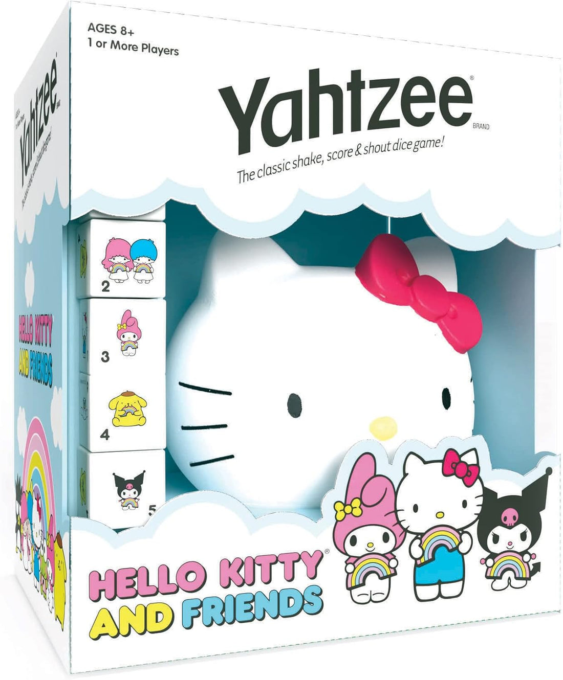 Hello Kitty and Friends YAHTZEE dice game retail box
