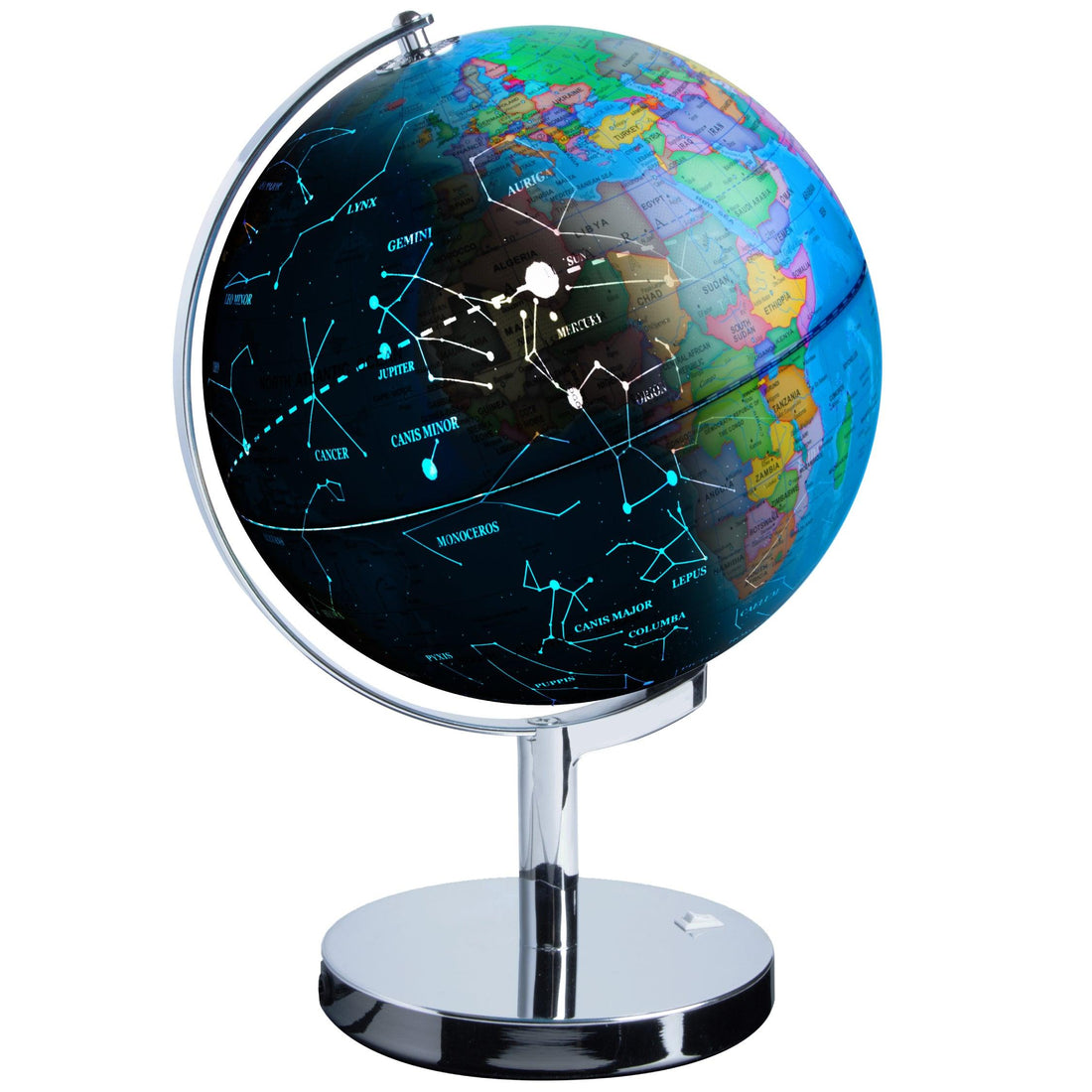 Illuminated Globe for Kids Learning - 9" Diameter by USA Toyz 2