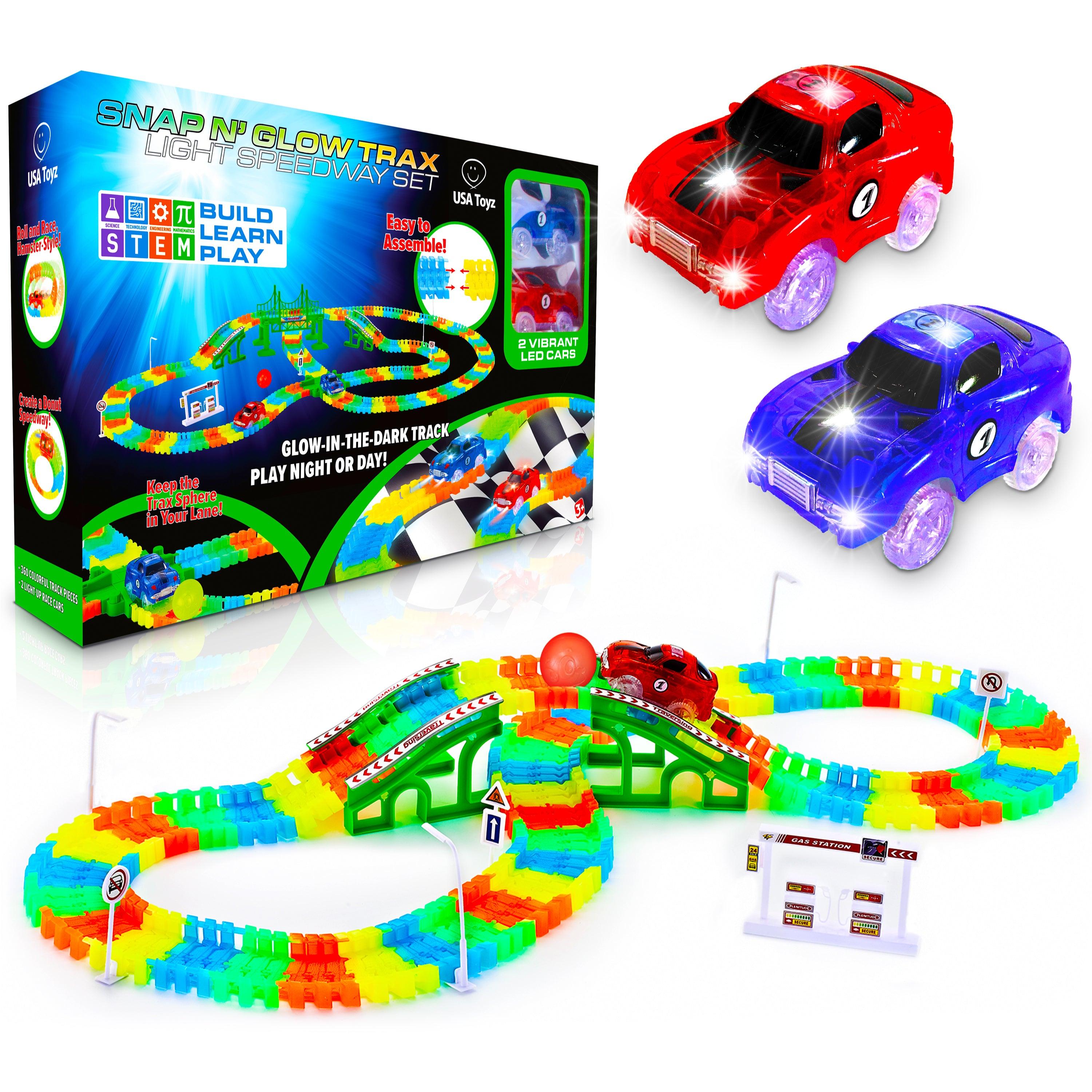 Snap N' Glow Trax Race Track Set- Small (CF1303) 5