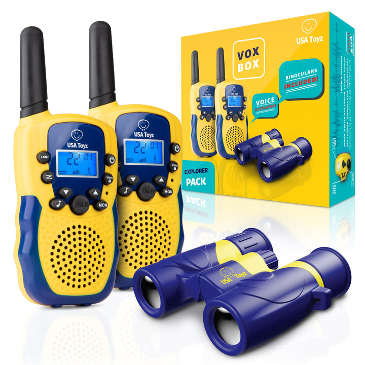 Vox Box Walkie Talkies for Kids - 2pk by USA Toyz