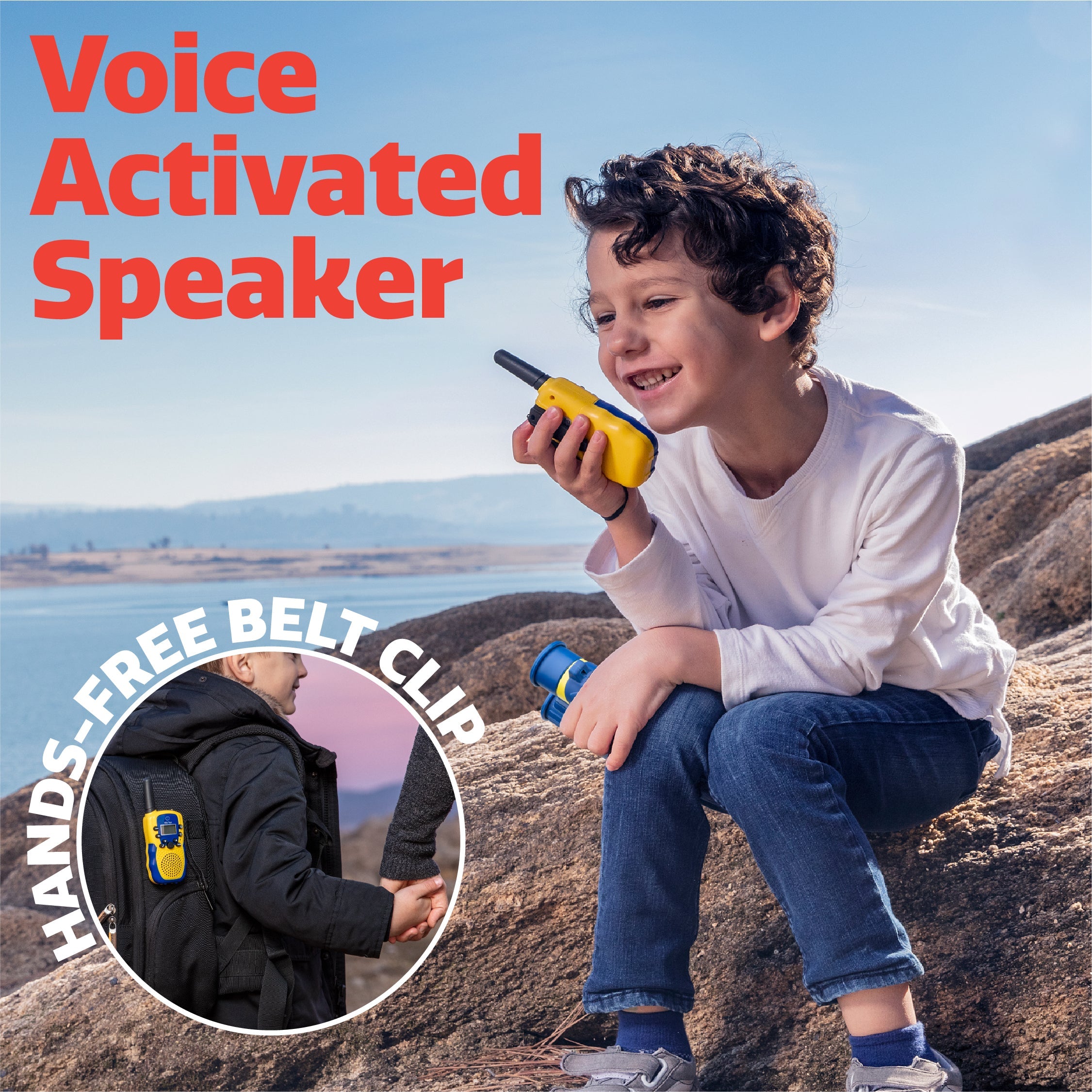 Vox Box Walkie Talkies for Kids - 2pk by USA Toyz 3