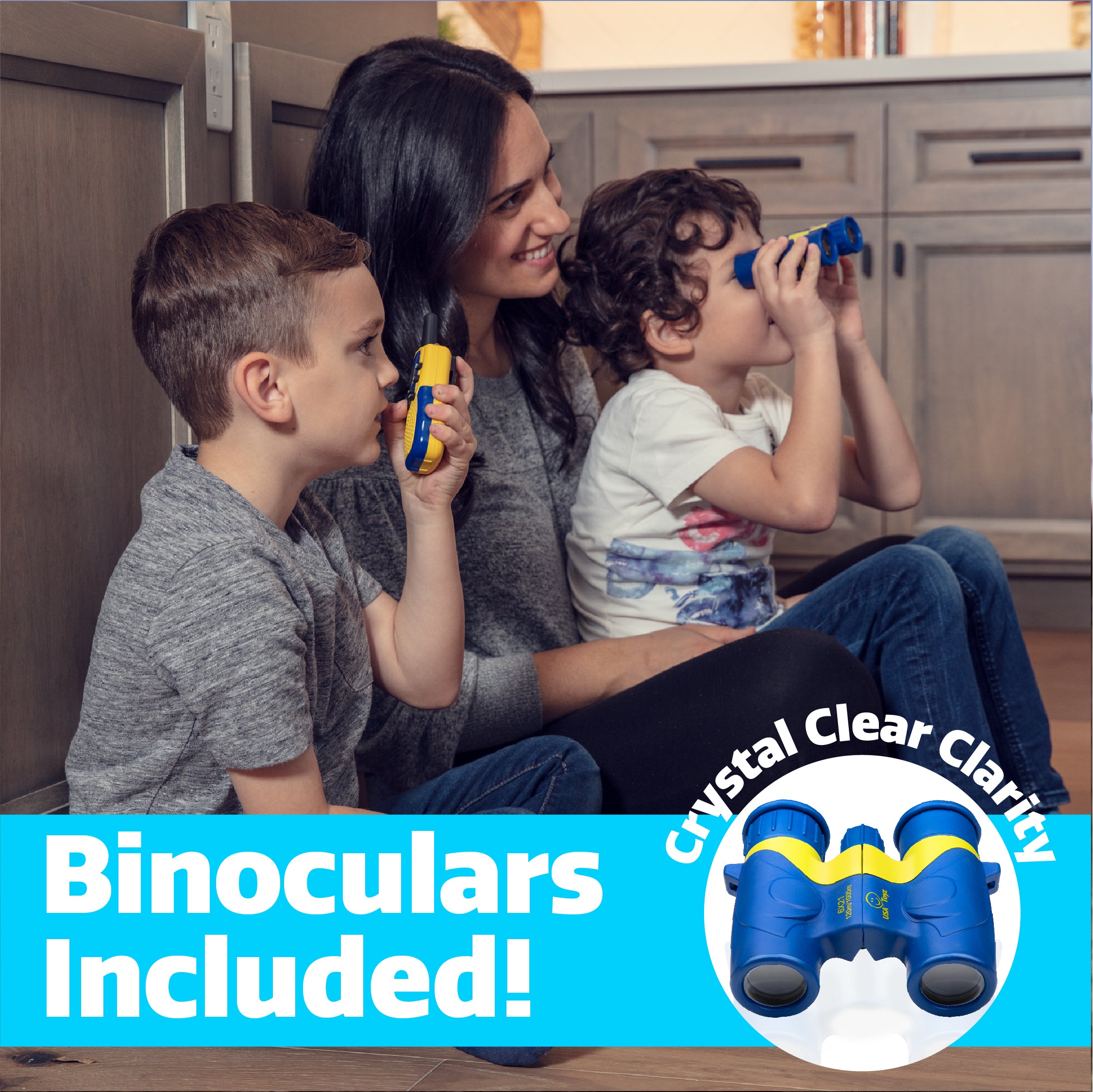 Vox Box Walkie Talkies for Kids - 2pk by USA Toyz 4