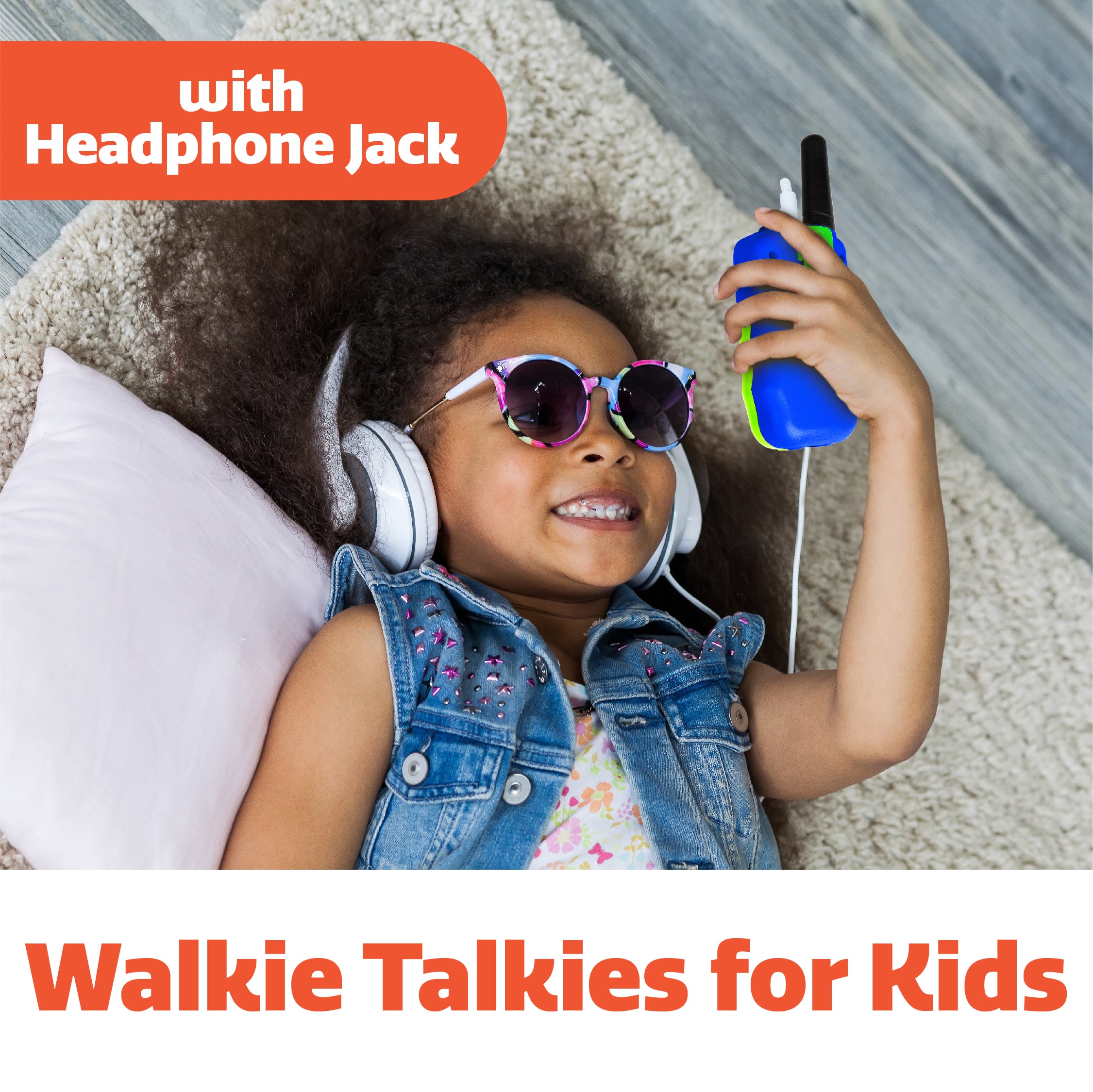 Vox Box Walkie Talkies for Kids - 2pk by USA Toyz  2