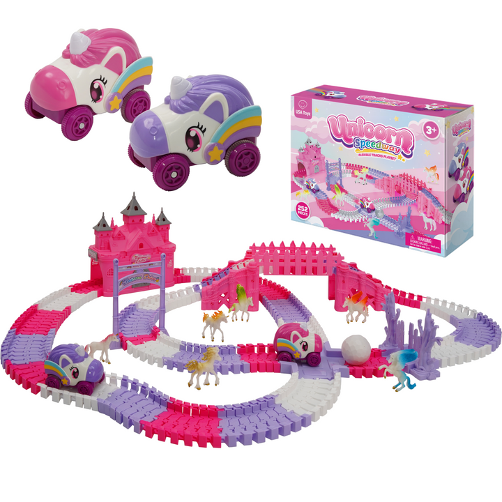 Unicorn Speedway Tracks – 252pc by USA Toyz 