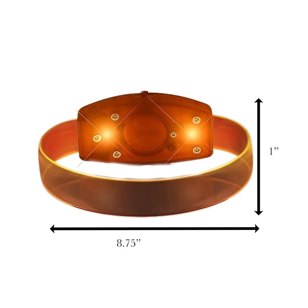Universe Orange Glow LED Bracelet-2