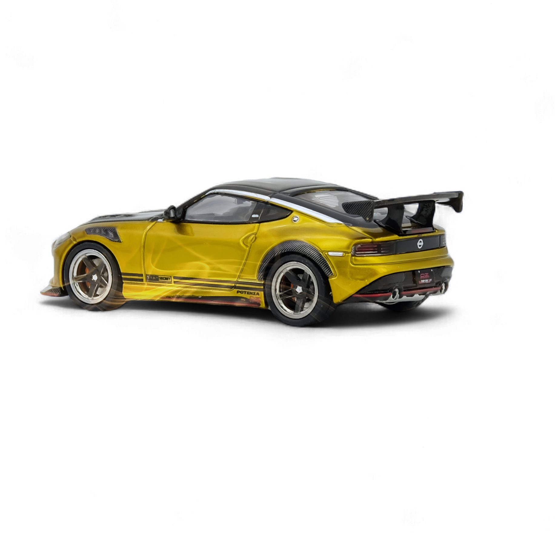 Top Secret Fairlady Z RZ34 Gold 1:64 by Inno64  3